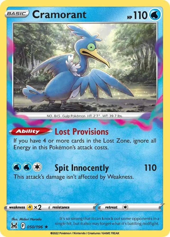 Cramorant (050/196) [Sword & Shield: Lost Origin] - Pokemon Single