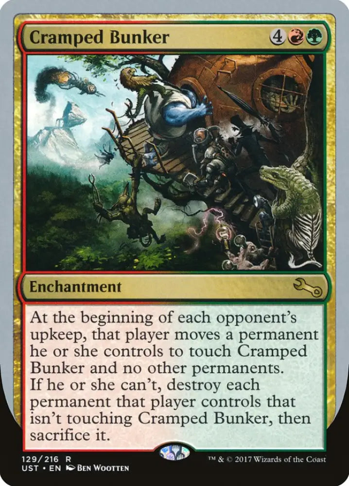 Cramped Bunker [Unstable] - MTG Single