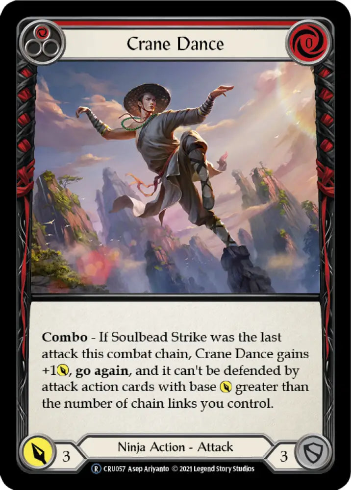 Crane Dance (Red) [Crucible of War Unlimited] Unlimited Normal - Flesh And Blood Single