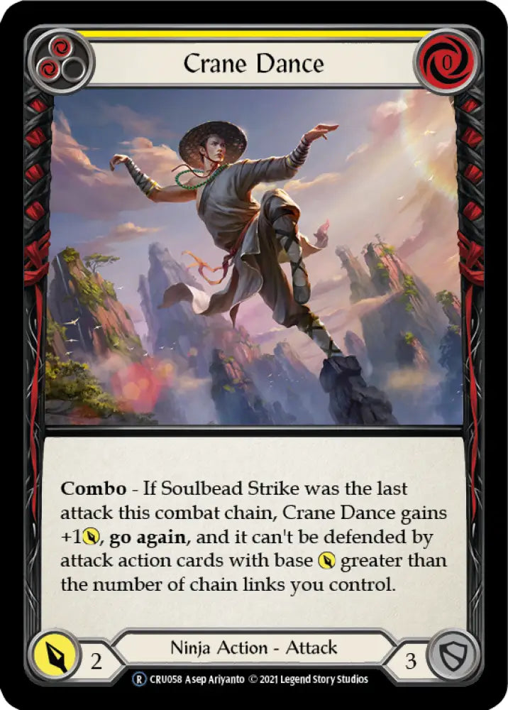 Crane Dance (Yellow) [Crucible of War Unlimited] Unlimited Normal - Flesh And Blood Single