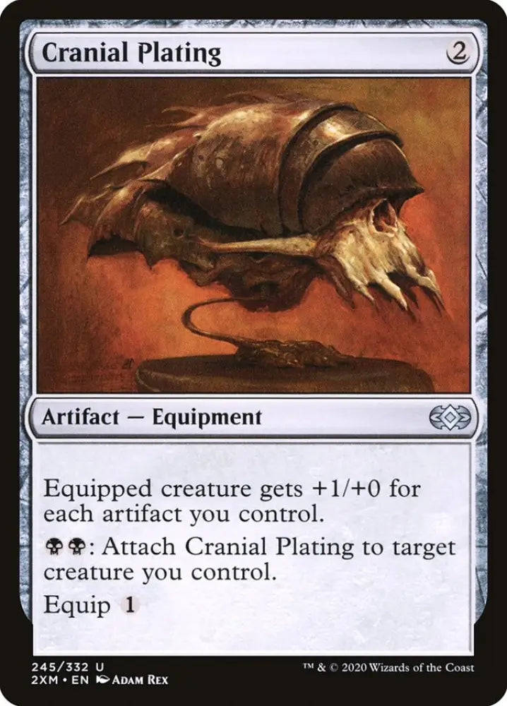 Cranial Plating [Double Masters] - MTG Single