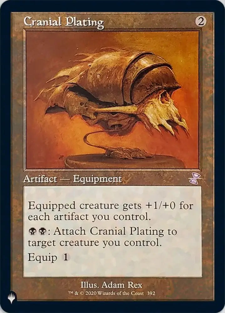 Cranial Plating [The List] - MTG Single