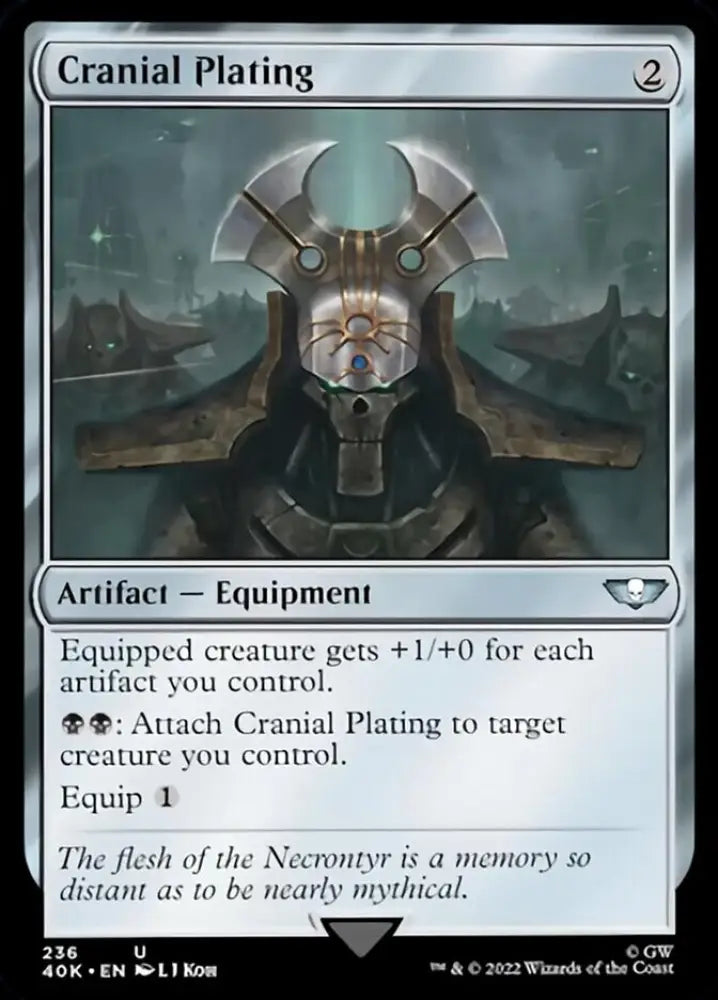 Cranial Plating [Warhammer 40,000] - MTG Single