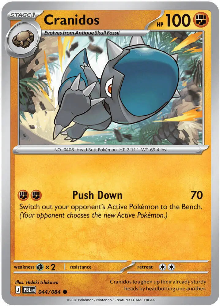 Cranidos (044/084) [ME05: Pitch Black]