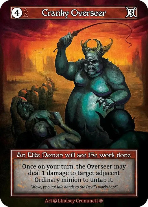 Cranky Overseer (Foil) [Gothic]