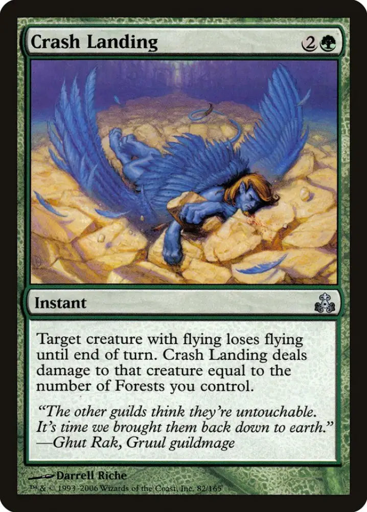 Crash Landing [Guildpact] - MTG Single