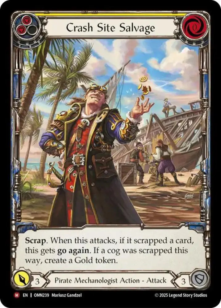 Crash Site Salvage (Extended Art) (OMN239) [Omens of the Third Age]