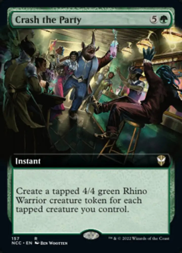 Crash the Party (Extended Art) [Streets of New Capenna Commander] - MTG Single