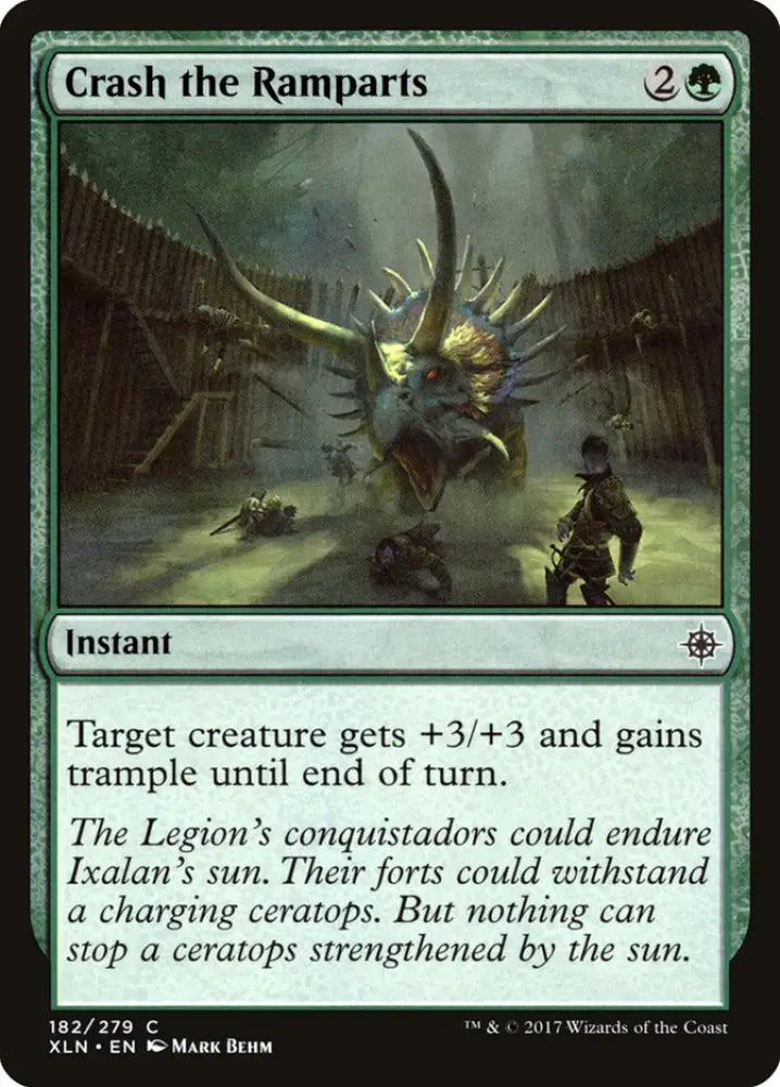 Crash the Ramparts [Ixalan] - MTG Single
