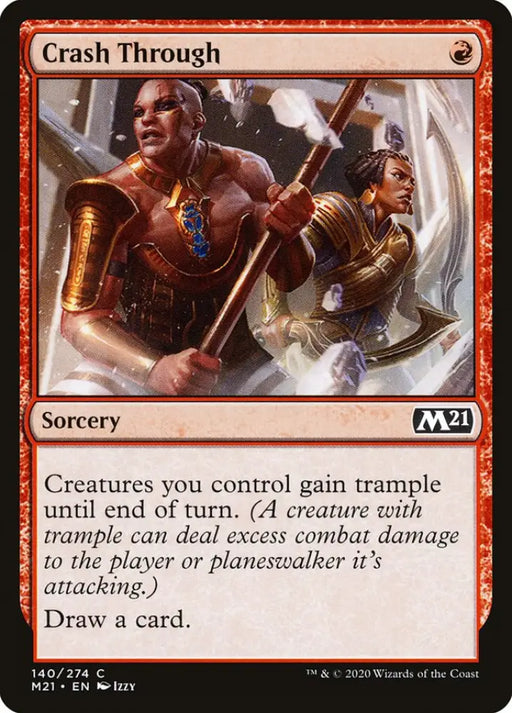 Crash Through [Core Set 2021] - MTG Single