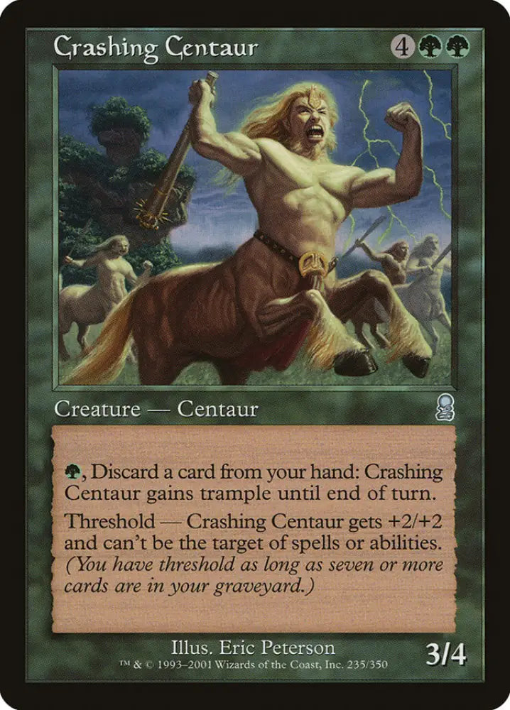Crashing Centaur [Odyssey] - MTG Single