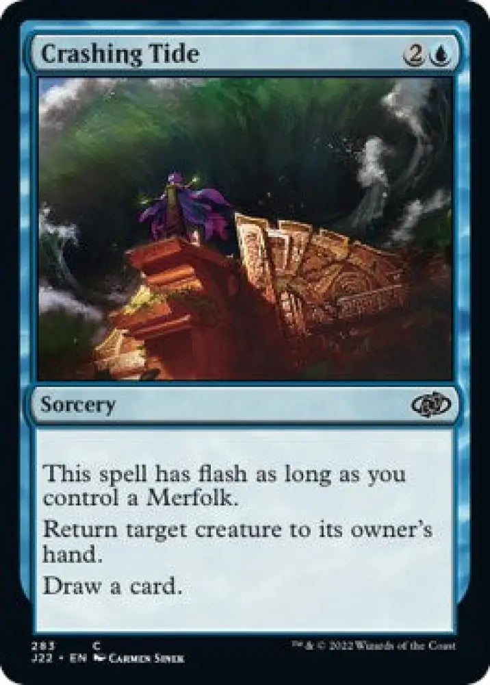 Crashing Tide [Jumpstart 2022] - MTG Single