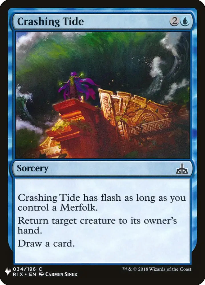 Crashing Tide [Mystery Booster] - MTG Single
