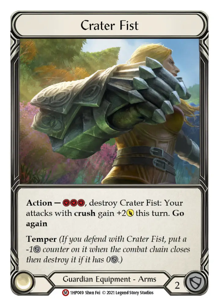 Crater Fist [1HP049] (History Pack 1) - Flesh And Blood Single
