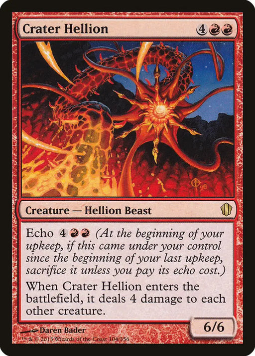 Crater Hellion [Commander 2013] - MTG Single