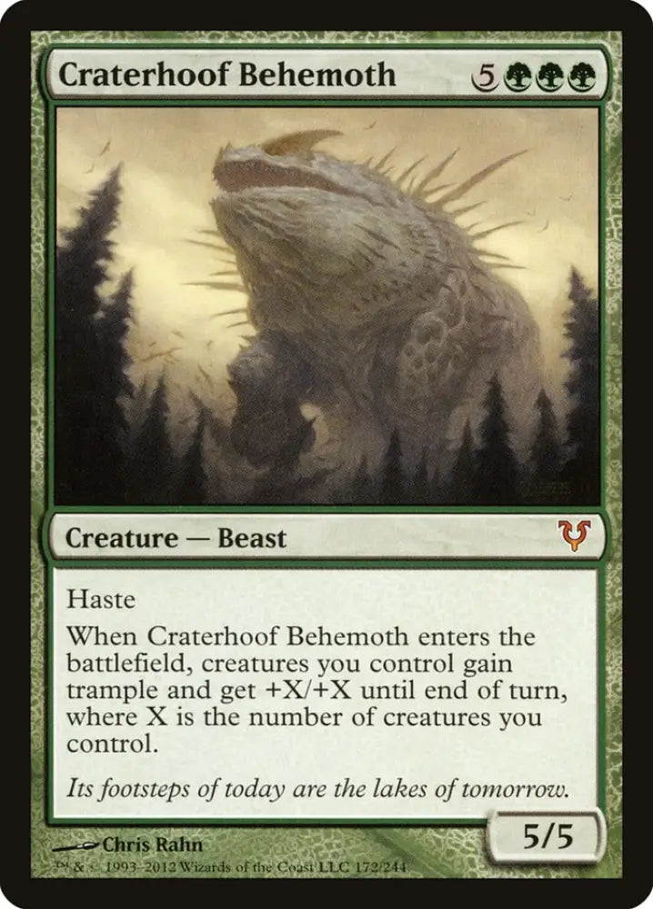 Craterhoof Behemoth [Avacyn Restored] - MTG Single