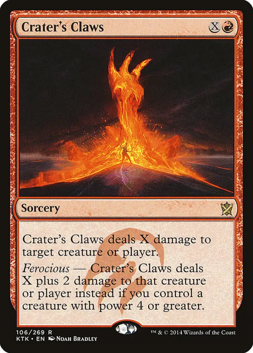 Crater’s Claws [Khans of Tarkir] - MTG Single