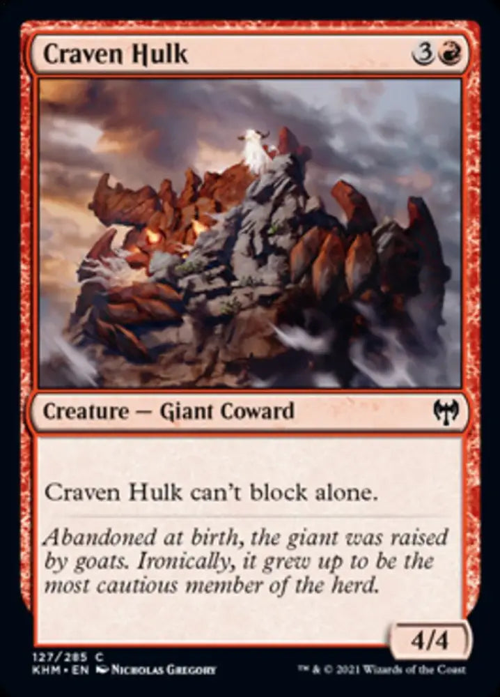 Craven Hulk [Kaldheim] - MTG Single