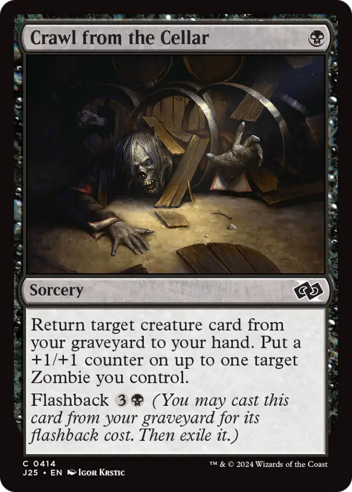 Crawl from the Cellar [Foundations Jumpstart] - MTG Single