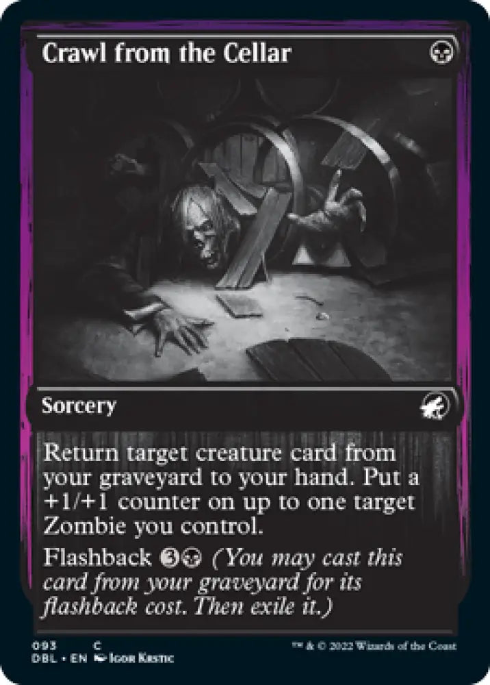 Crawl from the Cellar [Innistrad: Double Feature] - MTG Single