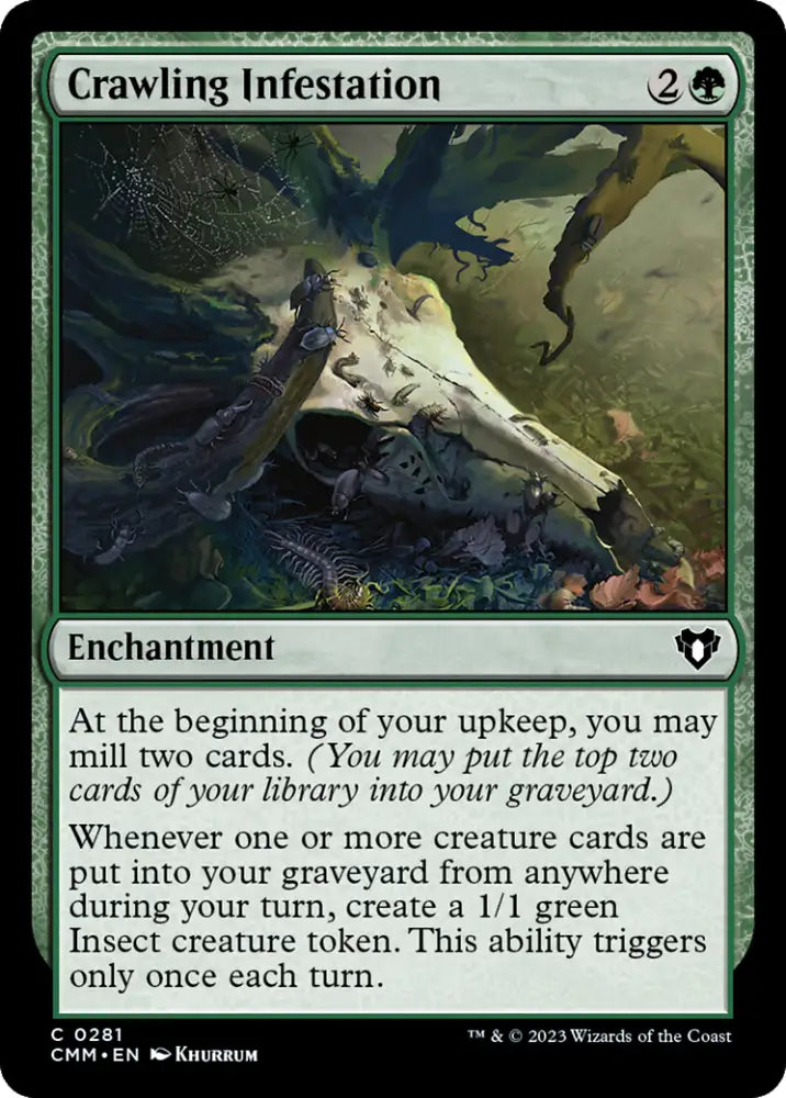 Crawling Infestation [Commander Masters] - MTG Single