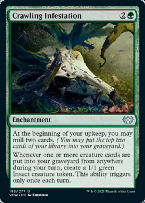 Crawling Infestation [Innistrad: Crimson Vow] - MTG Single
