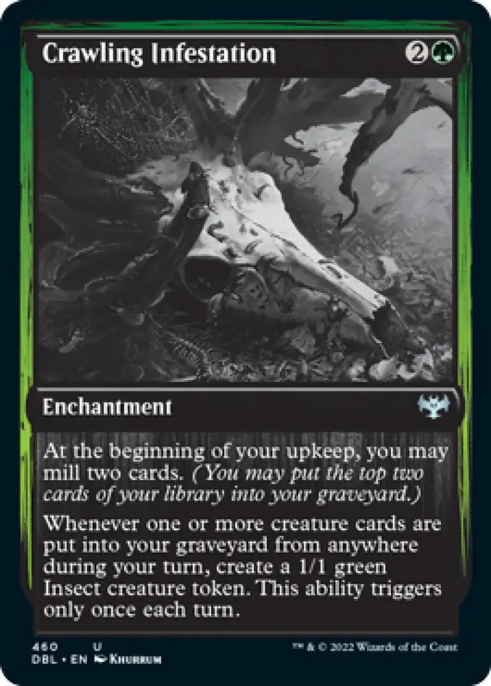 Crawling Infestation [Innistrad: Double Feature] - MTG Single