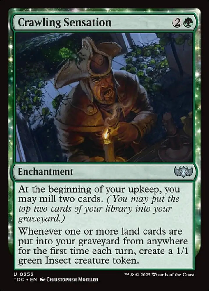 Crawling Sensation (252) [Tarkir: Dragonstorm Commander]