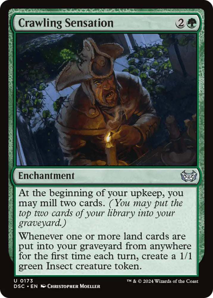 Crawling Sensation [Duskmourn: House of Horror Commander] - MTG Single