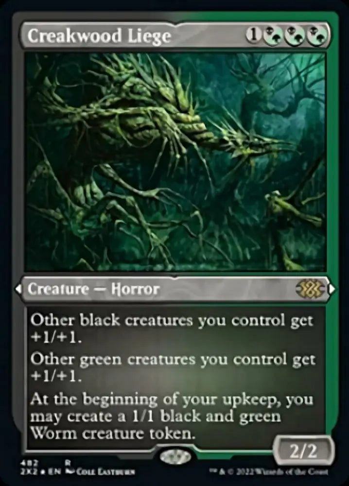 Creakwood Liege (Foil Etched) [Double Masters 2022] - MTG Single