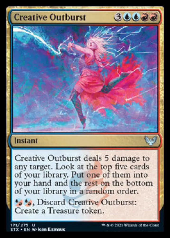 Creative Outburst [Strixhaven: School of Mages] - MTG Single