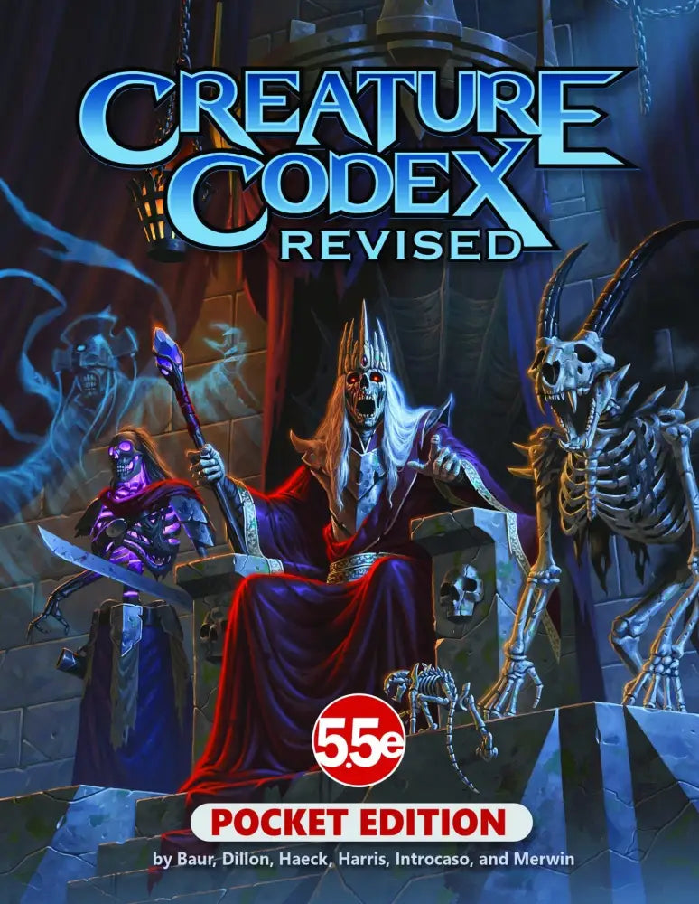 Creature Codex Revised 5.5E Pocket Edition (EN) - Role Playing Game