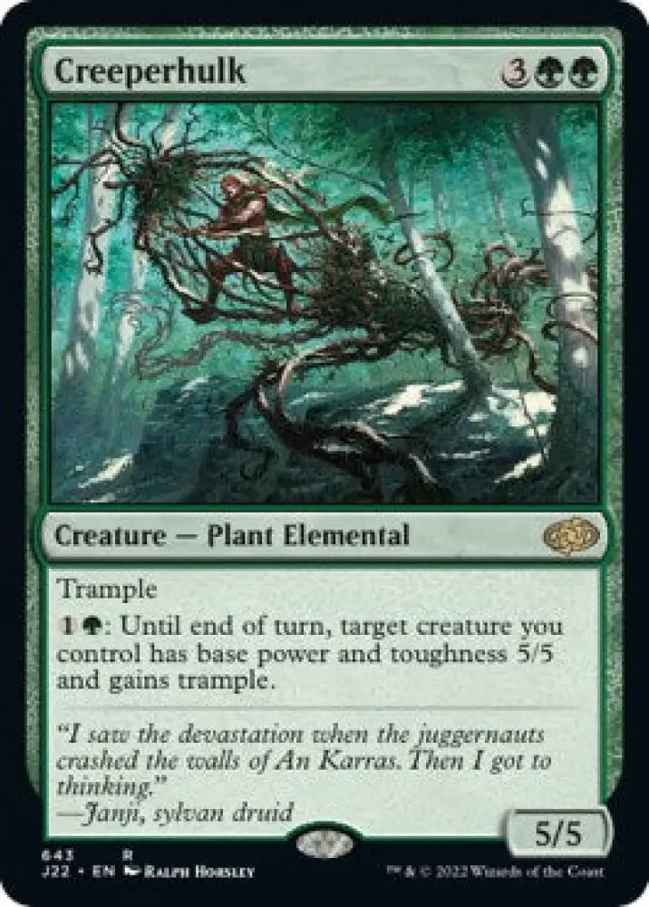 Creeperhulk [Jumpstart 2022] - MTG Single