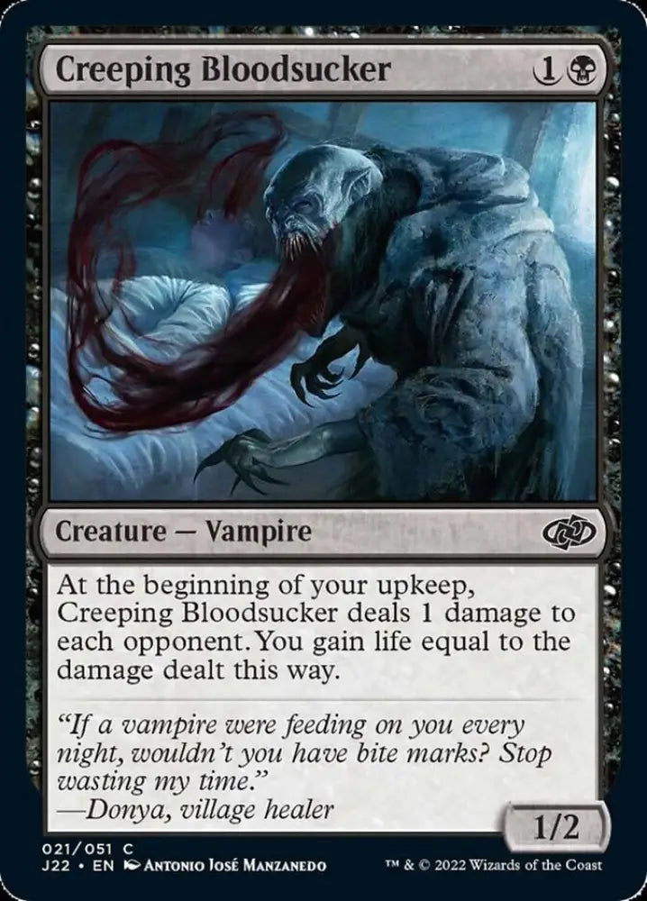 Creeping Bloodsucker [Jumpstart 2022] - MTG Single