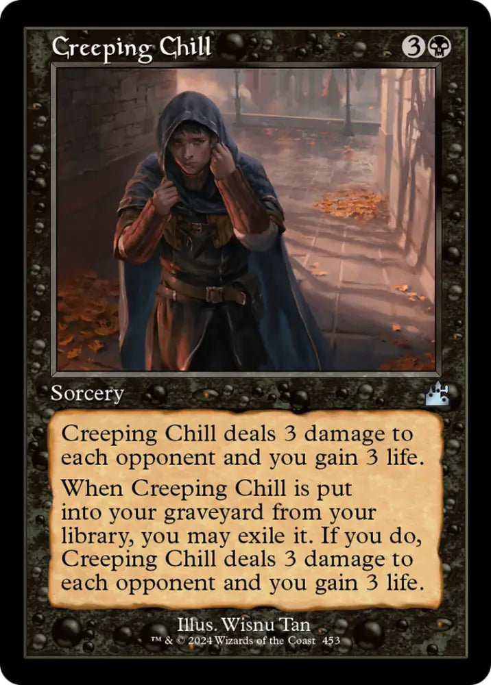 Creeping Chill (Retro Frame) [Ravnica Remastered] - MTG Single