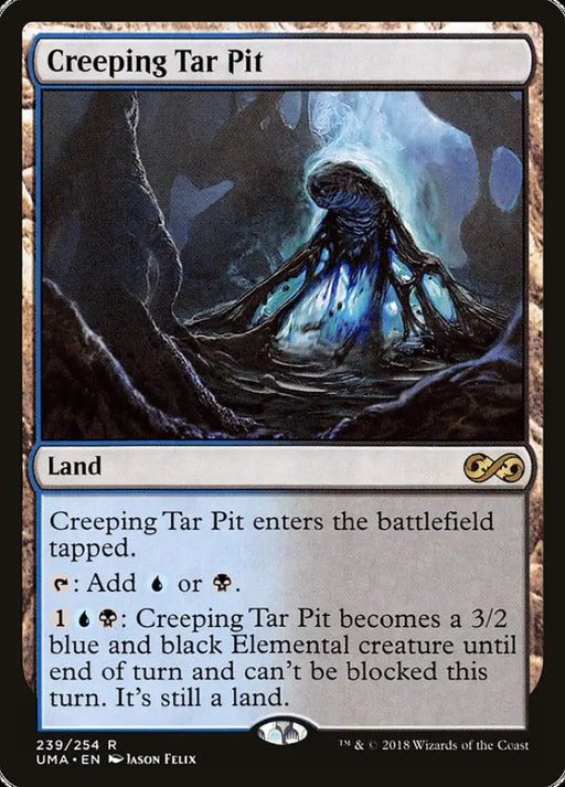 Creeping Tar Pit [Ultimate Masters] - MTG Single