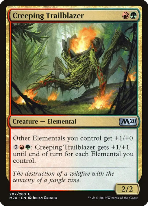Creeping Trailblazer [Core Set 2020] - MTG Single