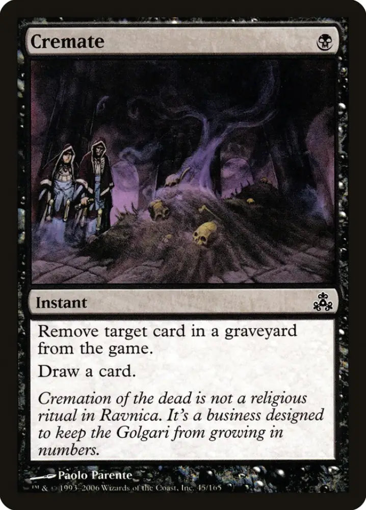 Cremate [Guildpact] - MTG Single