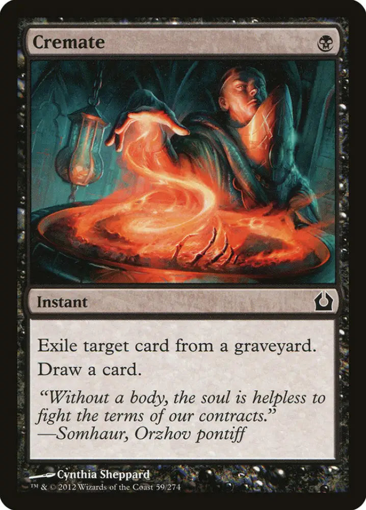 Cremate [Return to Ravnica] - MTG Single