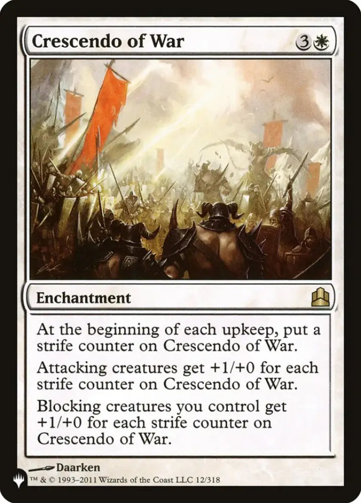 Crescendo of War [The List] - MTG Single