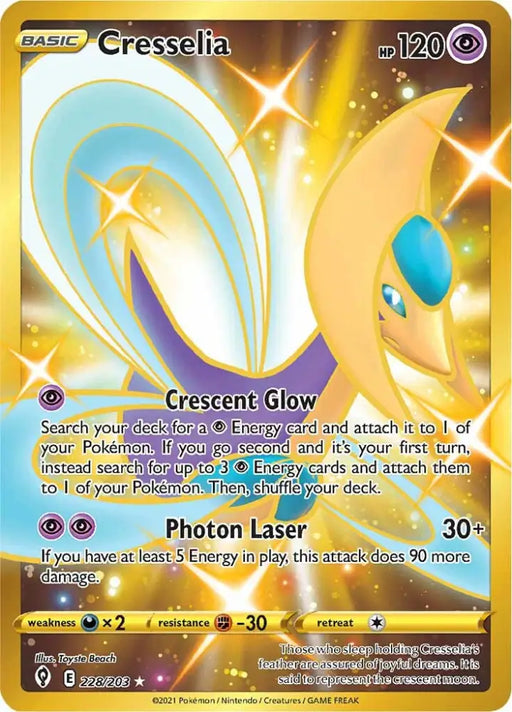 Cresselia (228/203) [Sword & Shield: Evolving Skies] - Pokemon Single
