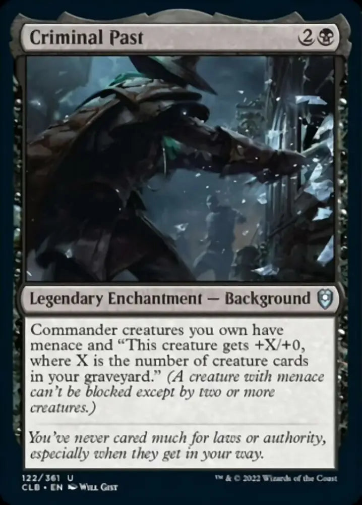 Criminal Past [Commander Legends: Battle for Baldur’s Gate] - MTG Single