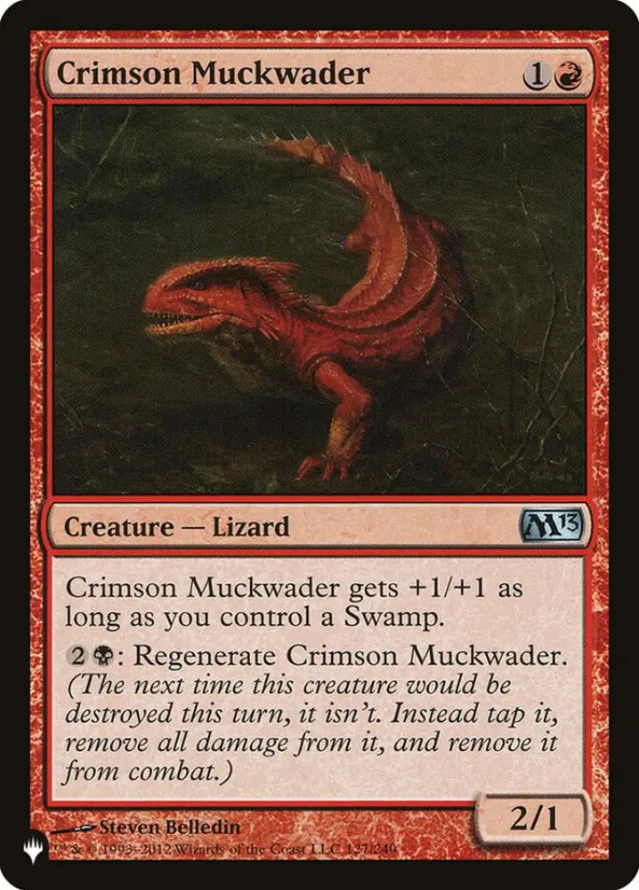 Crimson Muckwader [The List] - MTG Single