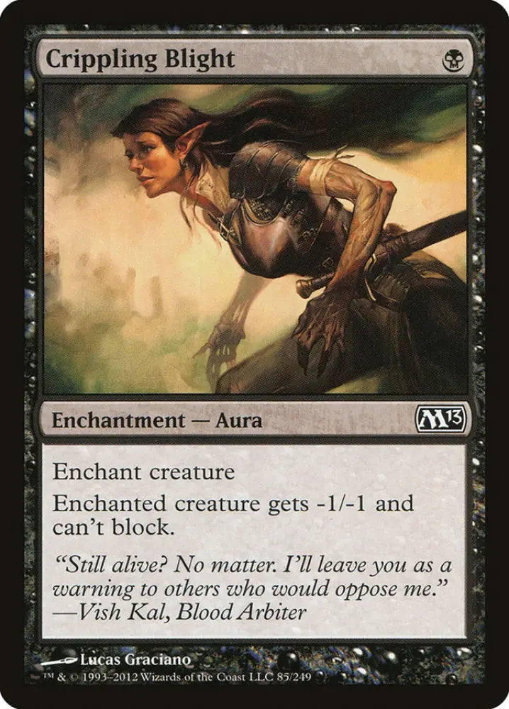 Crippling Blight [Magic 2013] - MTG Single