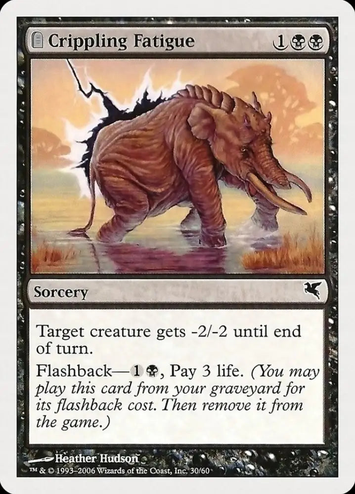 Crippling Fatigue (30) [Hachette UK] - MTG Single
