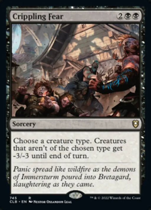 Crippling Fear [Commander Legends: Battle for Baldur’s Gate] - MTG Single