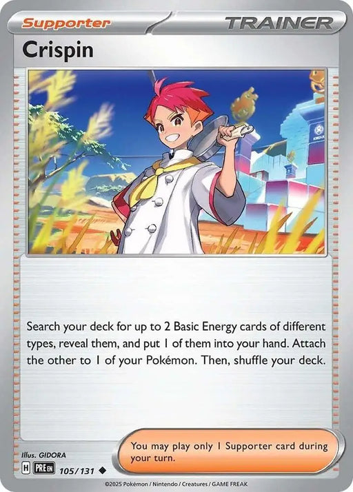 Crispin (105/131) [Scarlet & Violet: Prismatic Evolutions] - Pokemon Single