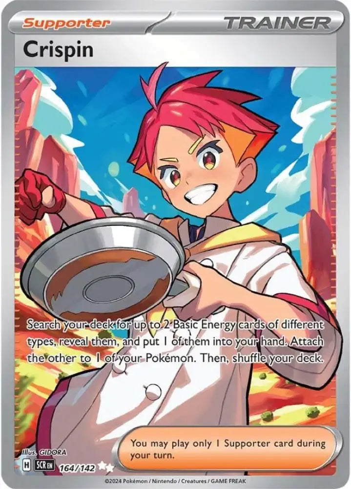Crispin (164/142) [Scarlet & Violet: Stellar Crown] - Pokemon Single
