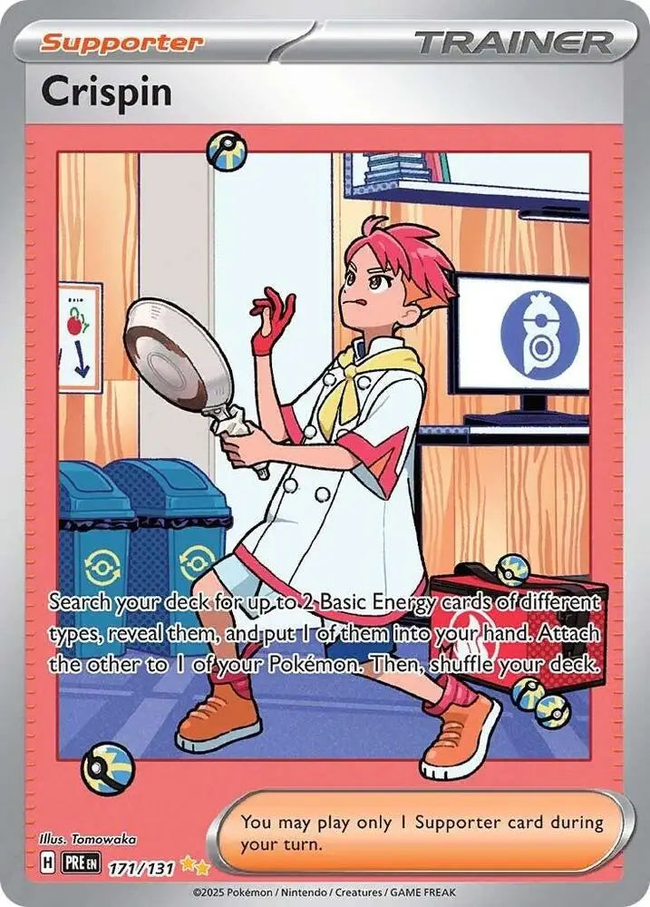 Crispin (171/131) [Scarlet & Violet: Prismatic Evolutions] - Pokemon Single