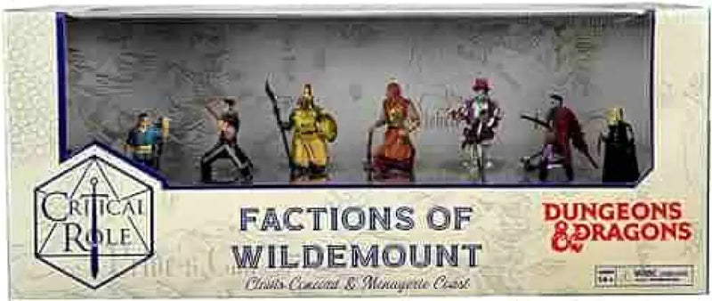 CRITICAL ROLE FACTIONS OF WILDEMOUNT CLOVIS CONCORD & MENAGERIE COAST - D&D